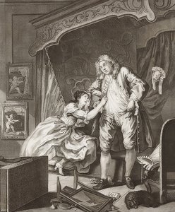 Tweeluik: Voor en Na. Blad 2: Na door William Hogarth