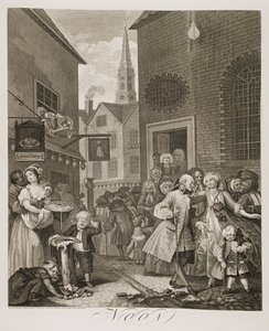 nl: Vier Tijden van de Dag: Middag door William Hogarth