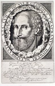 Portret van George Chapman door William Hole