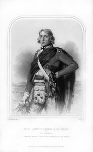 Sir John Sinclair van Ulbster, Schotse politicus, advocaat en landbouwhervormer
