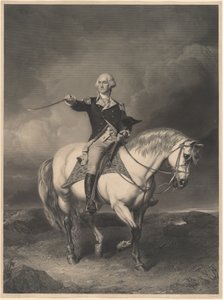 George Washington te paard
