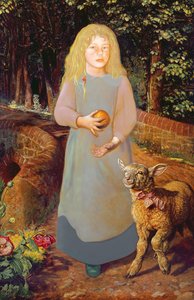 Miss Flamborough door William Holman Hunt