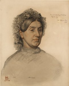 Mevrouw Thomas Combe 1806-1893, 19e eeuw door William Holman Hunt