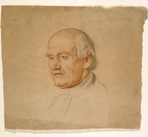 Portret van Dr. Bloxham, ca. 1860-1870s door William Holman Hunt