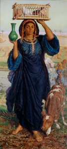 De gloed in Egypte, 1861 door William Holman Hunt