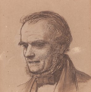 De Vader van de Kunstenaar, William Hunt door William Holman Hunt