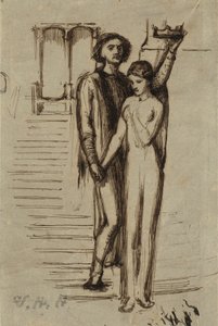 "The Beggar Maid" door William Holman Hunt