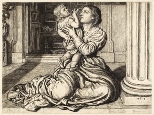 Het afscheid van de vader door William Holman Hunt