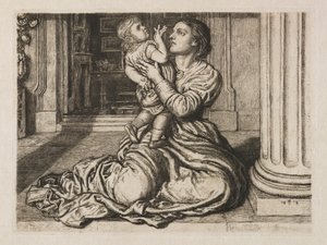 Het afscheid van de vader door William Holman Hunt