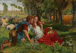 De Herdersknecht door William Holman Hunt