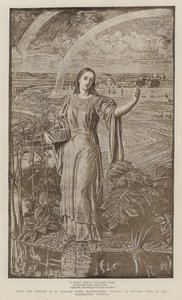 De Parel, het Engelse gedicht uit de 14e eeuw door William Holman Hunt