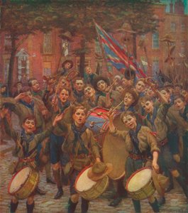 Juichen voor de Hoofdverkenner door William Holt Yates Titcomb