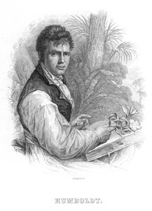 Alexander von Humboldt, Duitse natuuronderzoeker, c1830 door William Home Lizars