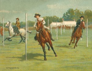 Historische en Moderne Races, Buigraces (chromolitho)
