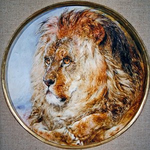 Portret van een Leeuw door William Huggins