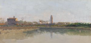 Een Venetiaans eiland vanuit de lagune