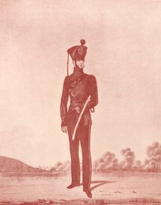Officieren van het Madras Army Rifles, c1837-1843, 1909 door William Hunsley
