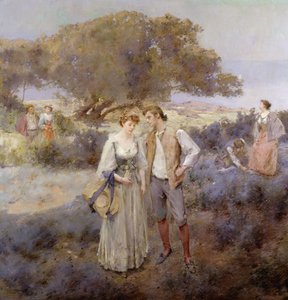 De Terugkeer van Cythere, ca. 1892 door William II Lee