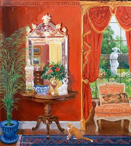 Rode gang (Victoriaanse stijl) door William Ireland