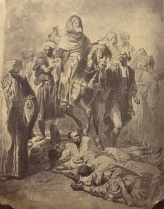 Vertrek van de Scherif es lam naar Mekka. door William J. Stillman