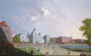 De Horse Guards Parade, Westminster, 18e eeuw door William James