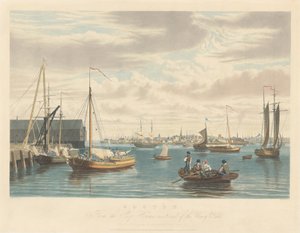 Boston: Vanaf het Scheepshuis Westkant van de Marinewerf