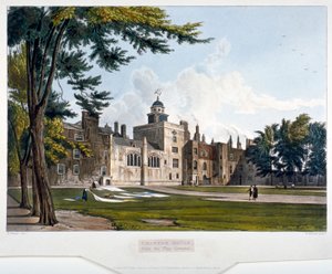 Charterhouse, Finsbury, Londen, 1816 door William James Bennett