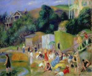 Strand bij Annisquam door William James Glackens