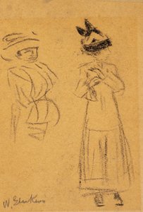 Twee vrouwen door William James Glackens