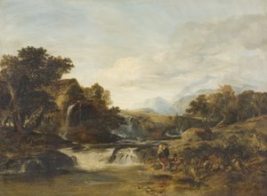 Pandy Mill, Noord-Wales door William James Muller