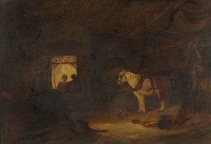 Stalinterieur door William James Muller