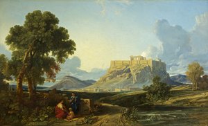 De Akropolis, Athene door William James Muller