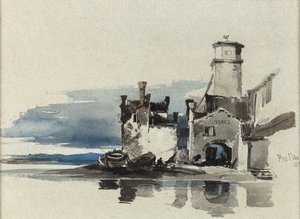 Venetië, Bij het Arsenaal door William James Muller