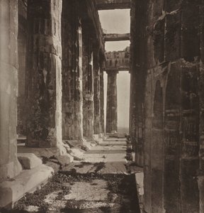 Westelijke portiek van het Parthenon door William James Stillman