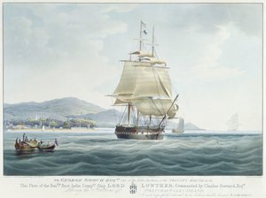 Het schip van de Oost-Indische Compagnie 