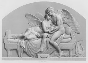 Cupido en Psyche (gravure)