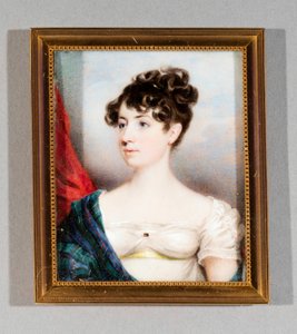 Portret van Mary Butler Stark-Christie van Ballinden, 1812-1825 door William John Thomson