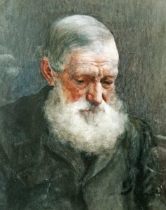 Portret van een bebaarde heer, ca. 1880