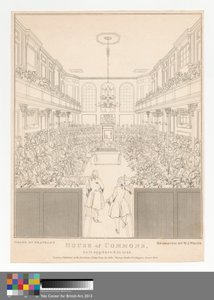 House of Commons, zoals het verscheen in 1741-2