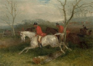 Vossenjacht: Naar een Hek (Volle Kreet) door William Joseph Shayer