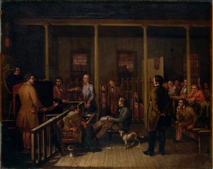 Rechtszaal Missouri door William Josiah Brickey