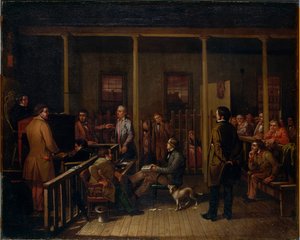 Missouri rechtszaal door William Josiah Brickey