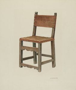 Stoel door William Kieckhofel
