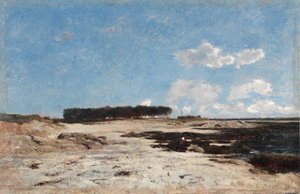 Pointe de Cabellou, Bretagne door William Lamb Picknell