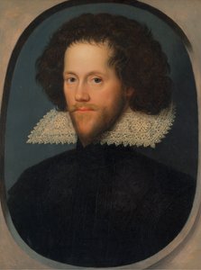 Portret van Gray Brydges, vijfde Baron Chandos, van Sudeley Castle, Gloucestershire (1579–1621) door William Larkin