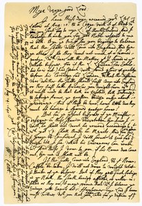 Brief van William Laud, Aartsbisschop van Canterbury aan Edward Conway, 14 augustus 1640 door William Laud