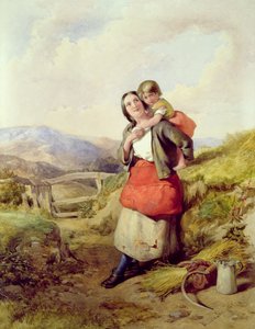 Naar huis, 1848 door William Lee
