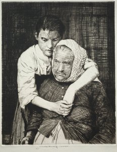 Etaples Fisher Folk door William Lee Hankey