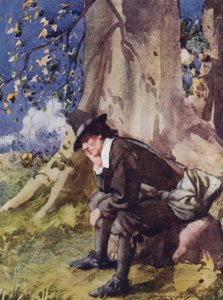 Illustratie voor The Compleat Angler door Izaak Walton door William Lee Hankey