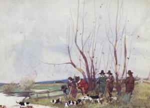Illustratie voor De Volmaakte Visser door Izaak Walton door William Lee Hankey